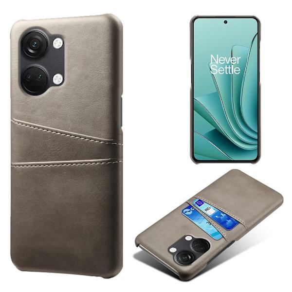 Dual Card Etui OnePlus Ace 2v - Grå Silver grey