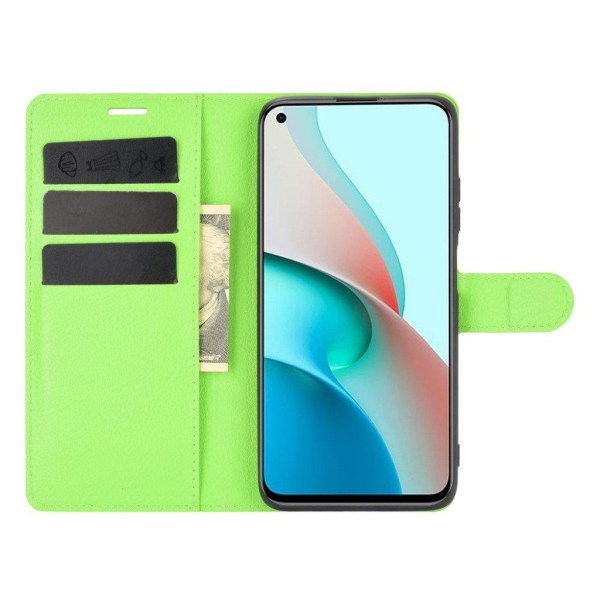 Classic Xiaomi Redmi Note 9t / Note 9 5g Flip Etui - Grøn Green