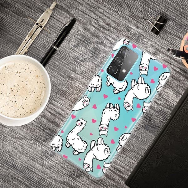 Deco Samsung Galaxy A52 5G Etui - Sau White