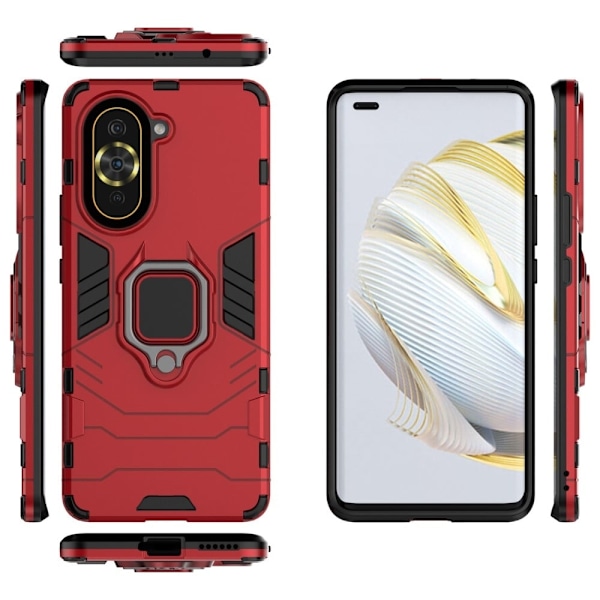 Rengassuojakotelo - Huawei nova 10 Pro - Punainen Red