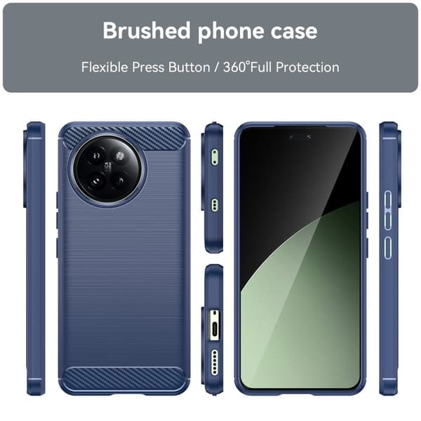 Carbon Flex Xiaomi Civi 4 Pro kotelot - Sininen Blue