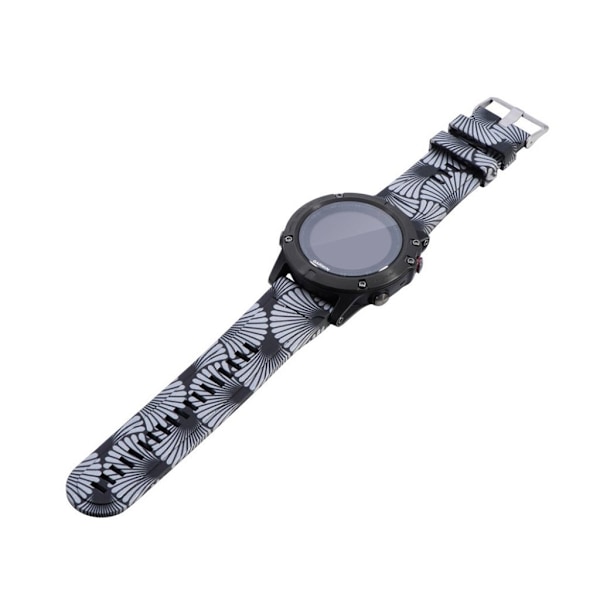 Armbånd til Garmin ure - Unik blomst Multicolor