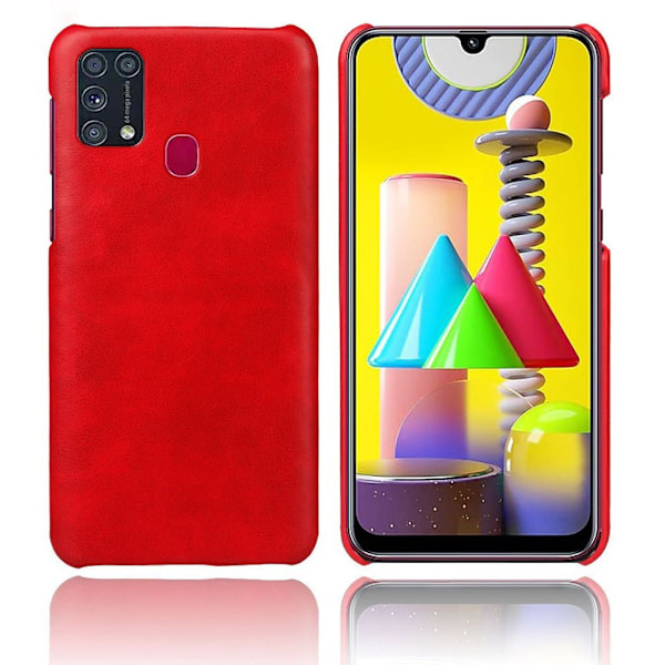 Prestige etui - Samsung Galaxy M31 - Red Red