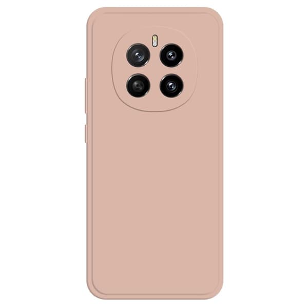 Honor Magic7 5G fleksibelt etui med lige kantbeskyttelse Telefoncover - Lyserød Pink