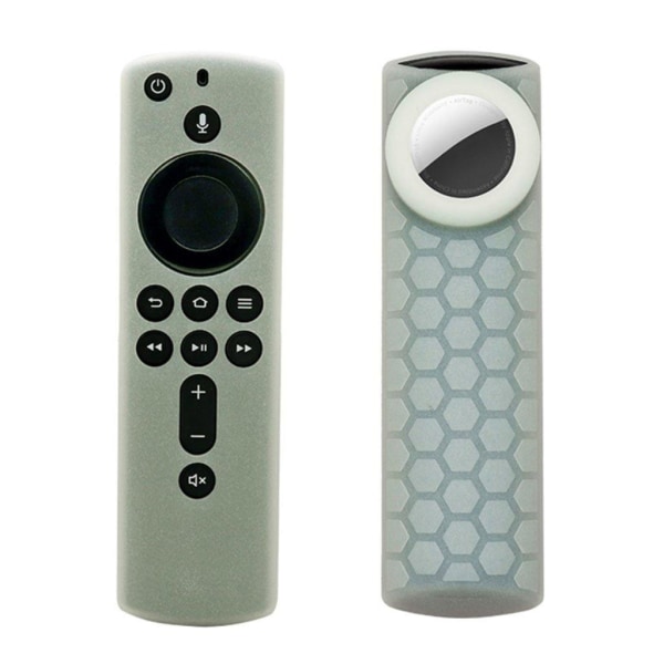 2-in-1 unique remote controller silicone cover Amazon Fire TV St Green