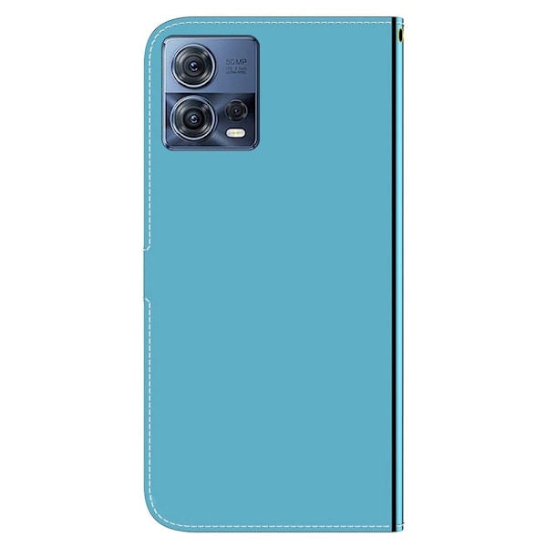 Mirror Motorola Edge 30 Fusion / S30 Pro Flip Etui - Blå Blue