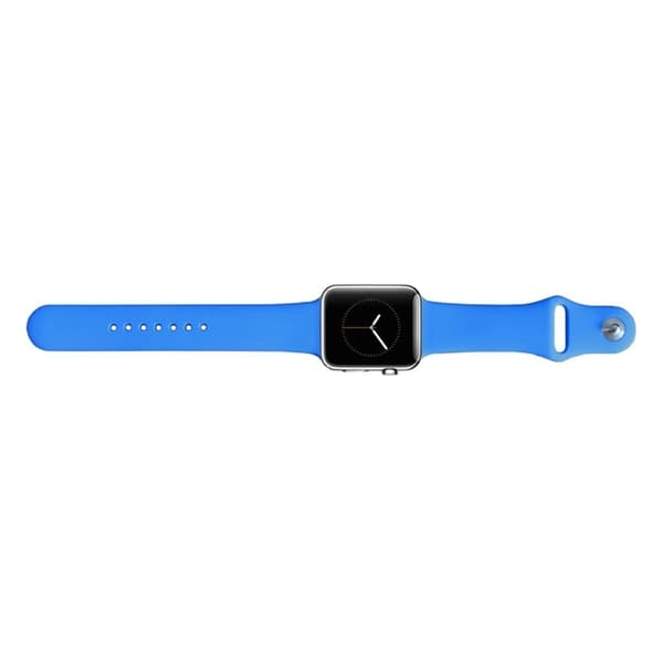 Apple Watch Series 8 (41mm) silikonarmband (Storlek: S / M) - Blå Blå