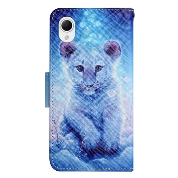 Wonderland Samsung Galaxy A23e Flippetui - Leopard Blue