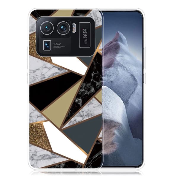 Marble Xiaomi Mi 11 Ultra Etui - Earthly Klinkekule Fragmenter Multicolor