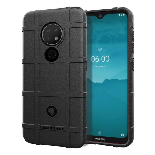 Rugged Shield cover - Nokia 6.2 – Sort Black