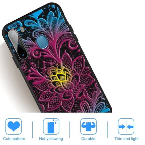 Imagine Samsung Galaxy A21 deksel - Vakker blomst Multicolor
