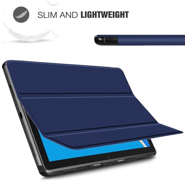 Huawei Mediapad M6 10,8 Tri-Fold Læretui - Mörkblå Blue