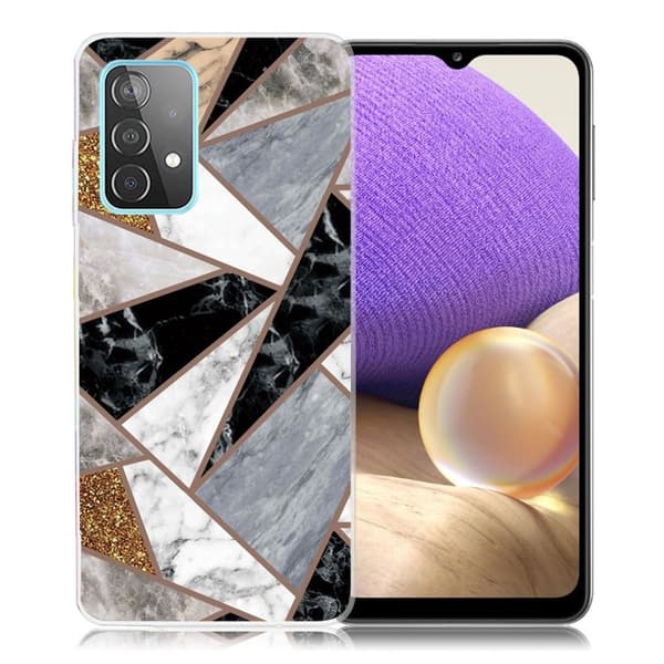 Marble design Samsung Galaxy A32 5G kotelot - Fragmentti Marmorin Värejä Multicolor