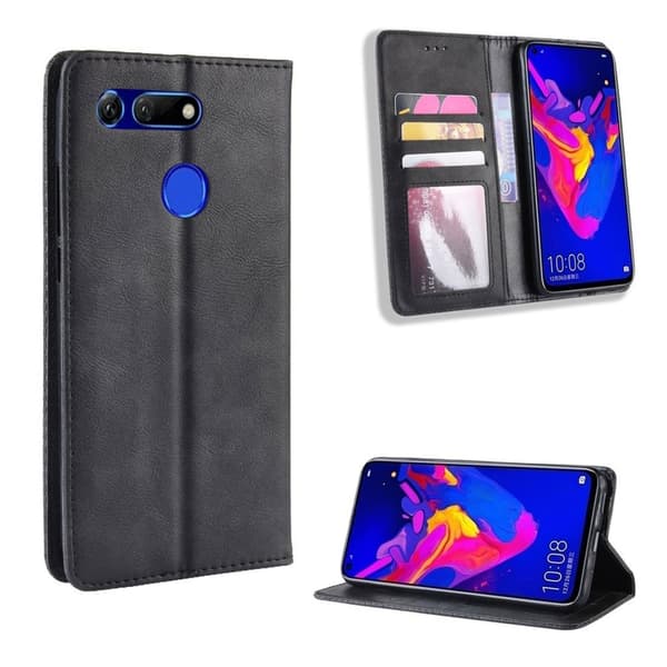 Bofink Vintage Honor View 20 etui - Svart Black