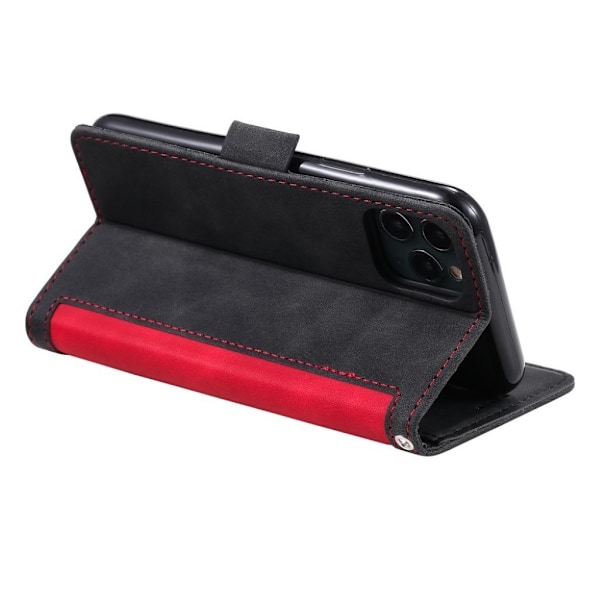 Suburbian läder iPhone 11 Pro fodral - Röd Röd