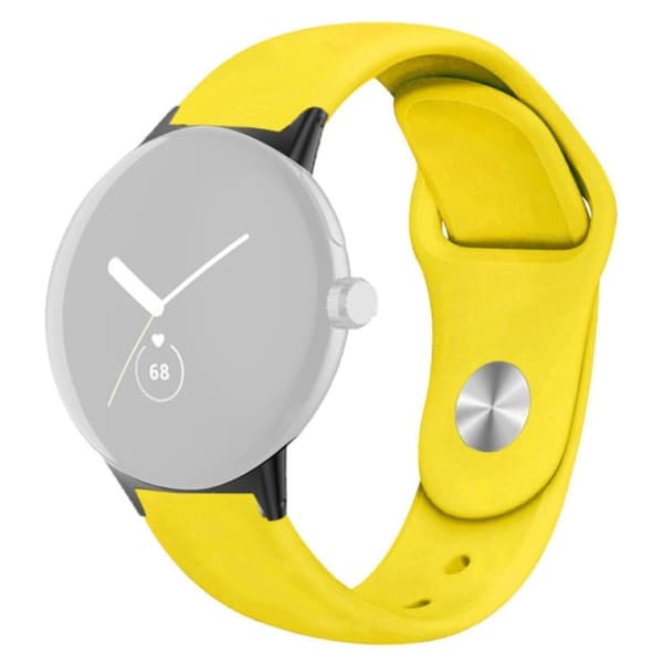 Silikonklokkerem til Google Pixel Watch - Gul Yellow