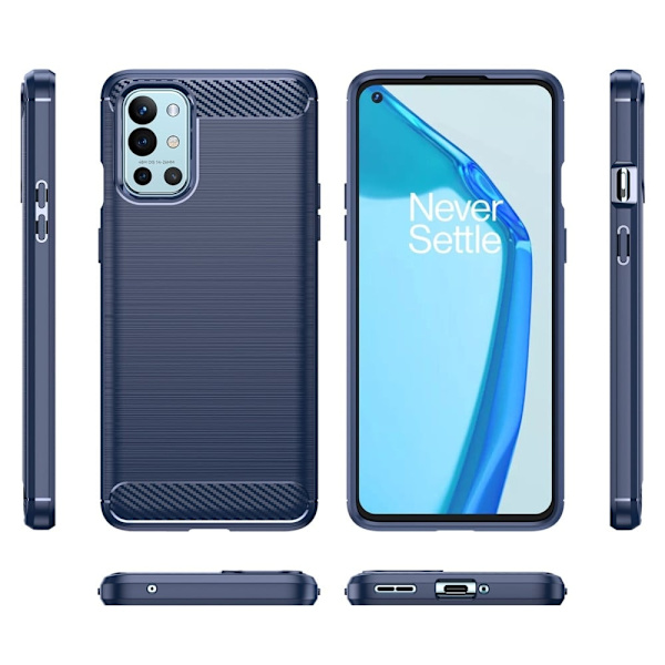Carbon Flex OnePlus 9R skal - Blå Blå