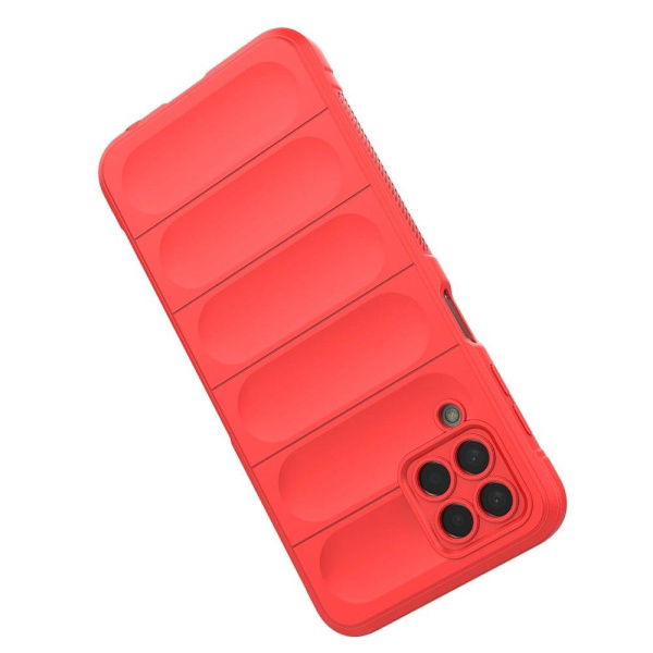 Pehmeä kahva muotoiltu kuori Samsung Galaxy M33 5G - Punainen Red