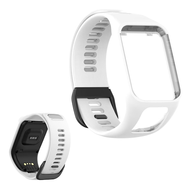 Silikonklokkerem til TomTom-enheter - Hvit White