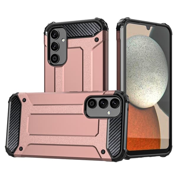 Armour Guard Etui Samsung Galaxy A34 5G - Rødguld Pink