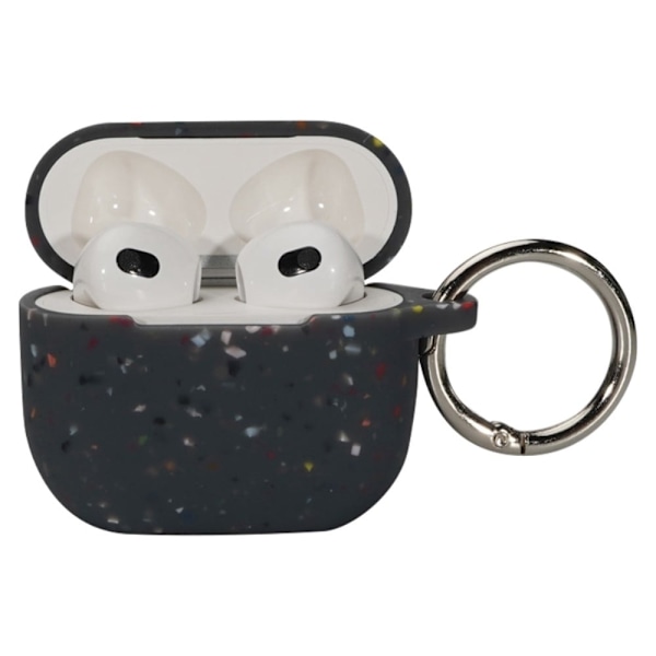AirPods 3 skyddsfodral med spänne - Svart Svart
