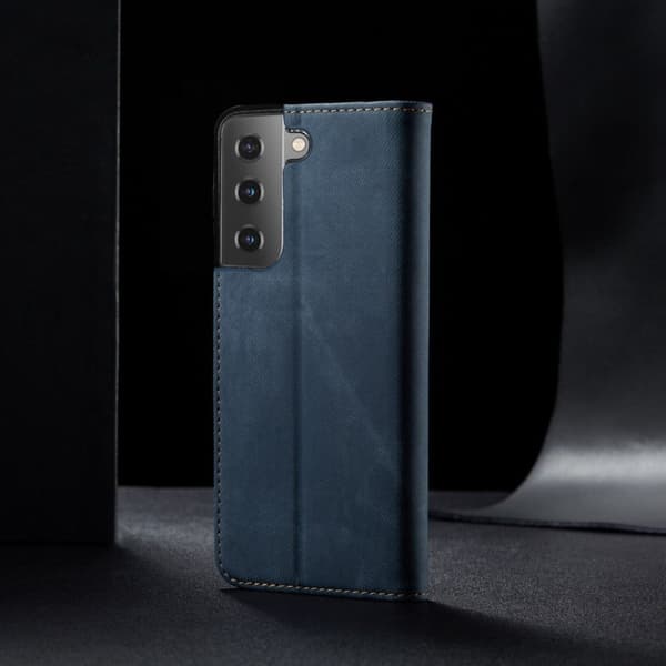 Farkut Samsung Galaxy S21 Flip Case - Sininen Blue