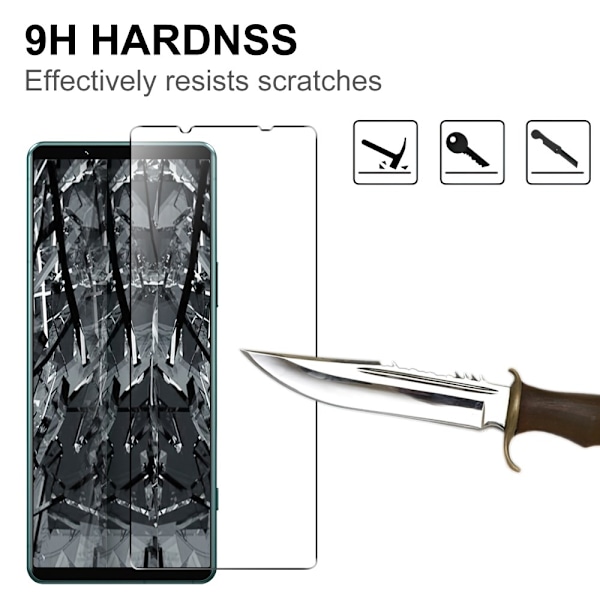 0.3mm härdat glas Sony Xperia 5 IV skärmskydd Transparent