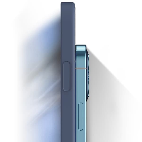 Mikrofiberforet blødt gummi Oppo A15 cover - Blå Blue
