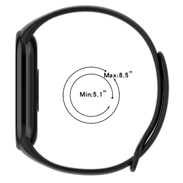 Xiaomi Smart Band 8 enkel silikonrem - Midnattsblå Blue