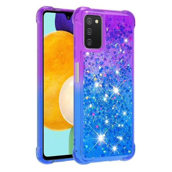 Princess Samsung Galaxy A03s Deksel - Lilla / Blå Multicolor