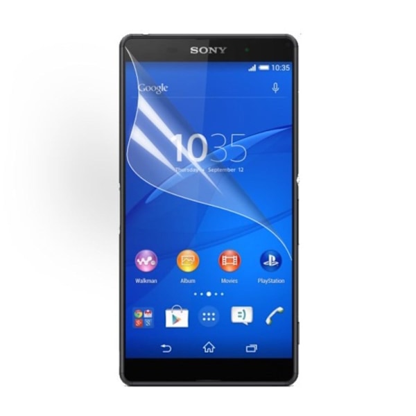 Sony Xperia Z3 Plus Skjermbeskytter Transparent