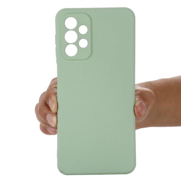 Matte Liquid Samsung Galaxy A23 silikone cover - Grøn Green