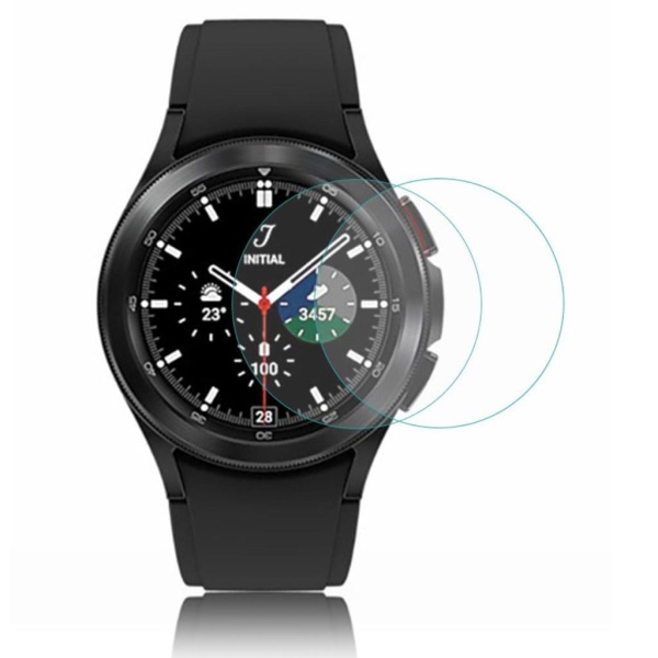 2Pcs HAT PRINCE Samsung Galaxy Watch 4 Classic (46mm) screen pro Transparent