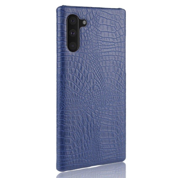 Croco Samsung Galaxy Note 10 kuoret - Sininen Blue