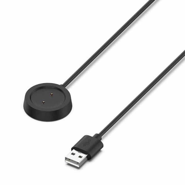 Amazfit T-Rex / GTR / GTS USB magneettinen latauskaapeli Black