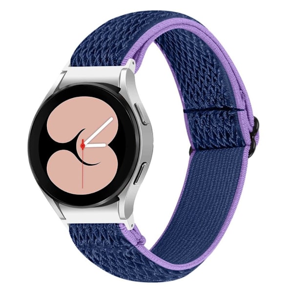 Samsung Galaxy Watch 5 / 5 Pro / 4 nylon urrem - Lilla Blå Blue