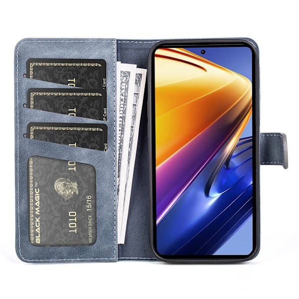 Tvåfärgat Xiaomi Poco F4 GT / Xiaomi Redmi K50 Gaming fodral i läder - Gul Gul