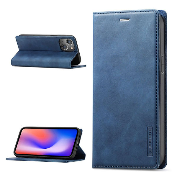 LC.Imeeke iPhone 13 Flippetui - Blå Blue