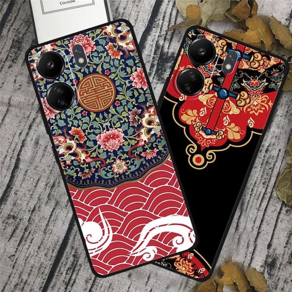 Imagine Xiaomi Redmi 13C / Xiaomi Poco C65 skal - Fenix Som Jagar Solen Blå