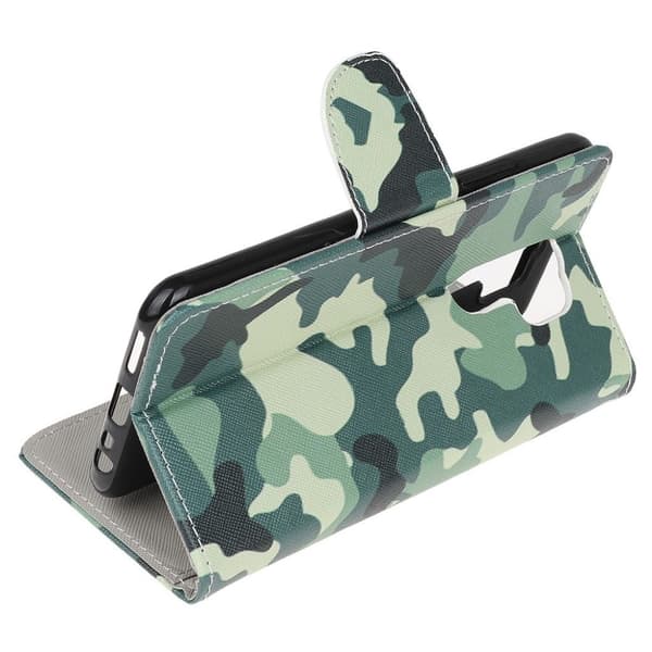 Wonderland Xiaomi Redmi 9 Flippetui - Camouflage Green