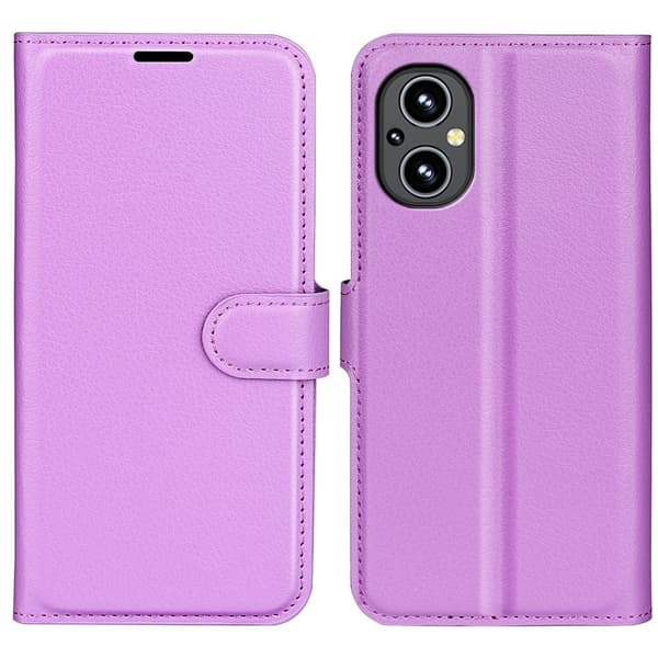 Classic OnePlus Nord N20 5G Flip Etui - Lilla Purple