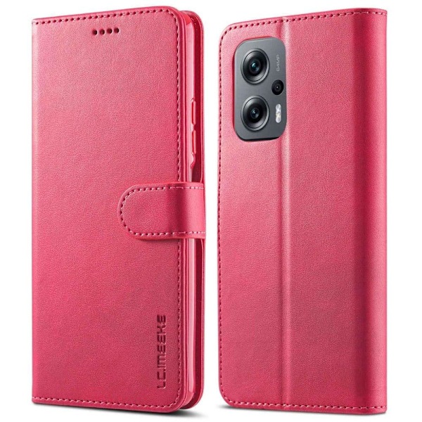 LC.IMEEKE Xiaomi Redmi Note 11E / 11 Prime 5g / M4 5g Flip Etui - Lyserød Pink