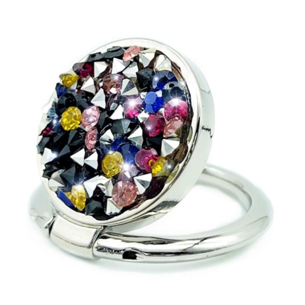 Universal rhinestone bling phone ring stand - Multi-color Multicolor