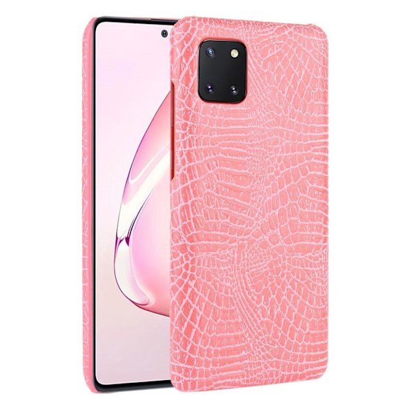 Croco Samsung Galaxy Note 10 Lite skal - Rosa Rosa