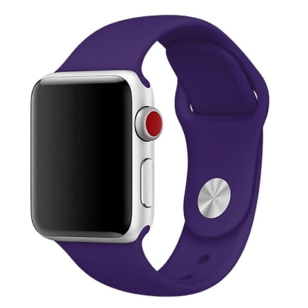 Apple Watch Series 4 40mm silikone Urrem - Mørkelilla Purple