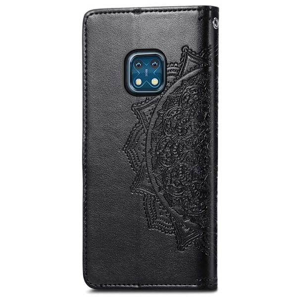 Mandala läder Nokia XR20 fodral - Svart Svart