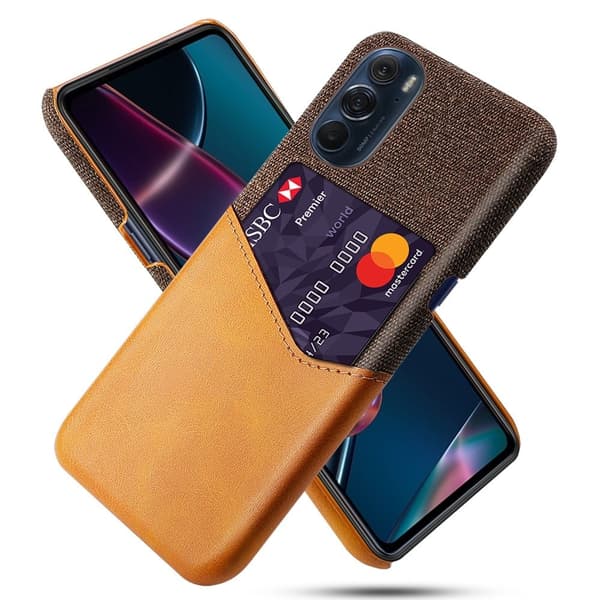 Bofink Motorola Edge X30 Kort Cover - Orange Orange
