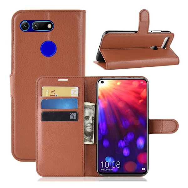 Alpha läder Honor View 20 fodral - Brun Brun