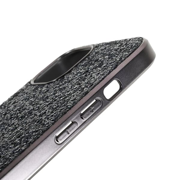 Glitter iPhone 13 Suojakotelo - Musta Black
