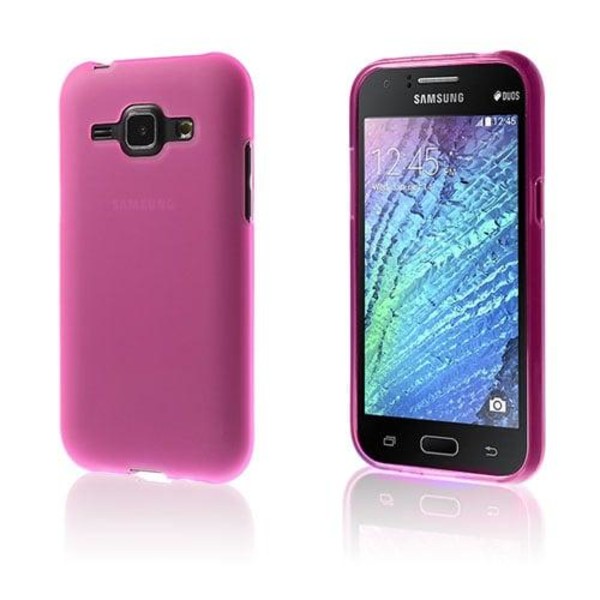 Wulff Samsung Galaxy J1 Kuori - Kuuma Pinkki Pink